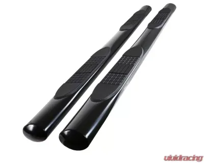 Spec-D 4" Black Stainless Steel Side Step Nerf Bars Toyota Tacoma Double Cab 2005-2021 - SSB4-TAC05DCBK-WB