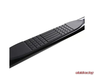 Spec-D 4" Black Stainless Steel Side Step Nerf Bars Toyota Tacoma Double Cab 2005-2021 - SSB4-TAC05DCBK-WB