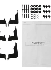 Spec-D 4" Black Stainless Steel Side Step Nerf Bars Toyota Tacoma Double Cab 2005-2021                                     - SSB4-TAC05DCBK-WB - Image 9
