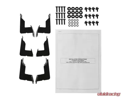 Spec-D 4" Black Stainless Steel Side Step Nerf Bars Toyota Tacoma Double Cab 2005-2021 - SSB4-TAC05DCBK-WB