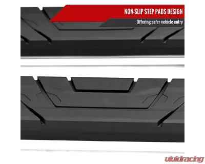 Spec-D 4" Chrome Side Step Nerf Barss/Running Boards Chevrolet | GMC 2021-2022 - SSB4-TAH21S2-WB