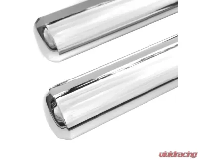 Spec-D 4" Chrome Side Step Nerf Barss/Running Boards Chevrolet | GMC 2021-2022 - SSB4-TAH21S2-WB