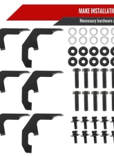 Spec-D 4" Chrome Side Step Nerf Barss/Running Boards Chevrolet | GMC 2021-2022                                     - SSB4-TAH21S2-WB - Image 8