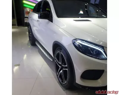 Spec-D Aluminum Side Steps/Running Boards Mercedes Benz C292 GLE Class 2016-2019 - SSBOE-C29216-LN