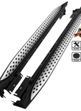 Spec-D Black Coated Silver Aluminum Side Step Rail Nerf Barss/Running Boards Mercedes Benz W164 ML-Class 2006-2011                                     - SSBOE-W16406-LN - Image 10