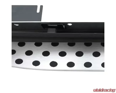 Spec-D Black Coated Silver Aluminum Side Step Rail Nerf Barss/Running Boards Mercedes Benz W164 ML-Class 2006-2011 - SSBOE-W16406-LN