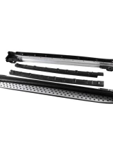 Spec-D Black Coated Silver Aluminum Side Step Rail Nerf Barss/Running Boards Mercedes Benz W164 ML-Class 2006-2011                                     - SSBOE-W16406-LN - Image 9