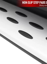 Spec-D Black Coated Silver Aluminum Side Step Rail Nerf Barss/Running Boards Mercedes Benz W166 GLE |  ML-Class 2012-2019                                     - SSBOE-W16612-LN - Image 2
