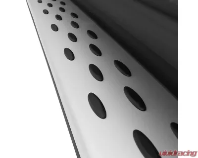 Spec-D Black Coated Silver Aluminum Side Step Rail Nerf Barss/Running Boards Mercedes Benz W166 GLE |  ML-Class 2012-2019 - SSBOE-W16612-LN