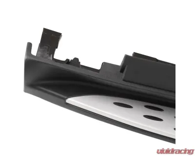 Spec-D Black Coated Silver Aluminum Side Step Rail Nerf Barss/Running Boards Mercedes Benz W166 GLE |  ML-Class 2012-2019 - SSBOE-W16612-LN
