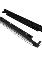 Spec-D Black Coated Silver Aluminum Side Step Rail Nerf Barss/Running Boards Mercedes Benz W166 GLE |  ML-Class 2012-2019                                     - SSBOE-W16612-LN - Image 8