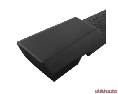 Spec-D Black Coated ABS Factory Side Step Rail Nerf Barss/Running Boards Jeep Wrangler 4DR 2007-2016 - SSBOE-WRG074BK-HK