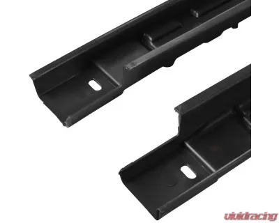 Spec-D Black Coated Silver Aluminum Side Step Rail Nerf Barss/Running Boards Mercedes Benz X164 GL-Class 2007-2012 - SSBOE-X16407-LN