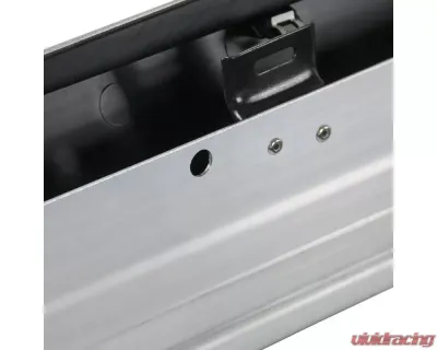 Spec-D Black Coated Silver Aluminum Side Step Rail Nerf Barss/Running Boards Mercedes Benz X164 GL-Class 2007-2012 - SSBOE-X16407-LN