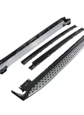 Spec-D Black Coated Silver Aluminum Side Step Rail Nerf Barss/Running Boards Mercedes Benz X164 GL-Class 2007-2012                                     - SSBOE-X16407-LN - Image 8