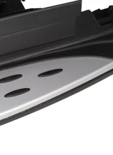 Spec-D Black Coated Silver Aluminum Side Step Rail Nerf Barss/Running Boards Mercedes Benz X166 GL | GLS-Class 2013-2018                                     - SSBOE-X16613-LN - Image 3