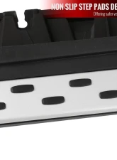 Spec-D Black Coated Silver Aluminum Side Step Rail Nerf Barss/Running Boards Mercedes Benz X204 GLK-Class 2010-2015                                     - SSBOE-X20410-LN - Image 2