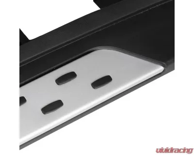 Spec-D Black Coated Silver Aluminum Side Step Rail Nerf Barss/Running Boards Mercedes Benz X204 GLK-Class 2010-2015 - SSBOE-X20410-LN