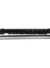 Spec-D Black Coated Silver Aluminum Side Step Rail Nerf Barss/Running Boards Mercedes Benz X204 GLK-Class 2010-2015                                     - SSBOE-X20410-LN - Image 8