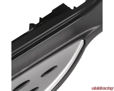 Spec-D Black Coated Silver Aluminum Side Step Rail Nerf Barss/Running Boards Mercedes Benz X253 GLC-Class 2016-2020 - SSBOE-X25316-LN
