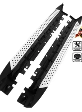 Spec-D Black Coated Silver Aluminum Side Step Rail Nerf Barss/Running Boards BMW E70 X5 2007-2013                                     - SSBOE-X507-LN - Image 10