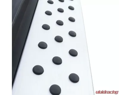 Spec-D Black Coated Silver Aluminum Side Step Rail Nerf Barss/Running Boards BMW E70 X5 2007-2013 - SSBOE-X507-LN