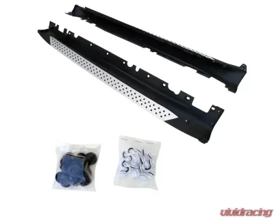 Spec-D Aluminum Side Step Rail Nerf Bars Running Boards BMW X5 E70 2007-2012 - SSBOE-X507-NB