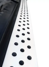 Spec-D Aluminum Side Step Rail Nerf Bars Running Boards BMW X5 E70 2007-2012                                     - SSBOE-X507-NB - Image 3