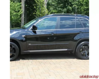 Spec-D Aluminum Side Step Rail Nerf Bars Running Boards BMW X5 E70 2007-2012 - SSBOE-X507-NB