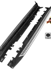 Spec-D Aluminum Side Step Rail Nerf Bars Running Boards BMW F15 X5 2014-2018                                     - SSBOE-X514-LN - Image 10