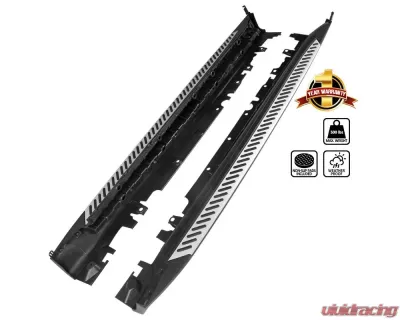 Spec-D Aluminum Side Step Rail Nerf Bars Running Boards BMW F15 X5 2014-2018 - SSBOE-X514-LN