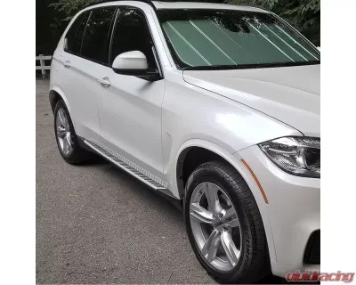 Spec-D Aluminum Side Step Rail Nerf Bars Running Boards BMW F15 X5 2014-2018 - SSBOE-X514-LN