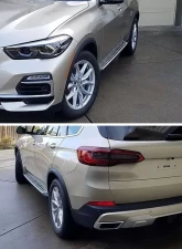 Spec-D Aluminum Side Step Rail Nerf Bars Running Boards BMW G05 X5 2019-2020                                     - SSBOE-X519-LN - Image 10