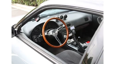 Spec-D 380mm 3-Spoke Wood Composite Steering Wheel                                     - SW-W-112 - Image 3