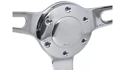 Spec-D 380mm 3-Spoke Wood Composite Steering Wheel                                     - SW-W-112 - Image 7