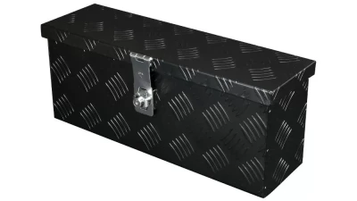 Spec-D Universal 20" Heavy Duty Black Aluminum Truck Tool Box w/ Lock & Keys                                     - TBOX-ALM01BK - Image 10