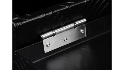 Spec-D Universal 20" Heavy Duty Black Aluminum Truck Tool Box w/ Lock & Keys                                     - TBOX-ALM01BK - Image 10