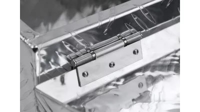 Spec-D Universal 20" Heavy Duty Silver Aluminum Tool Box w/ Lock & Keys                                     - TBOX-ALM01 - Image 10