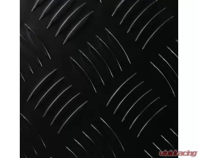 Spec-D Universal 31" Heavy Duty Black Aluminum Tool Box w/ Side Handles, Lock, & Keys - TBOX-ALM03BK