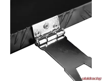 Spec-D Universal 31" Heavy Duty Black Aluminum Tool Box w/ Side Handles, Lock, & Keys - TBOX-ALM03BK