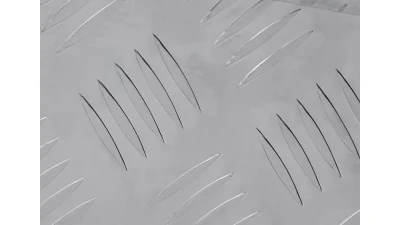 Spec-D Universal 31" Heavy Duty Silver Aluminum Tool Box w/ Side Handles, Lock, & Keys                                     - TBOX-ALM03 - Image 6