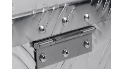 Spec-D Universal 31" Heavy Duty Silver Aluminum Tool Box w/ Side Handles, Lock, & Keys                                     - TBOX-ALM03 - Image 10