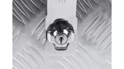 Spec-D Universal 30" Heavy Duty Aluminum Truck Tool Box w/ Side Handles, Lock & Keys                                     - TBOX-ALM05 - Image 7