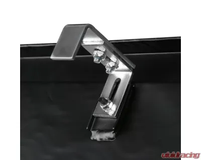 Spec-D Universal 44" Black Aluminum Heavy Duty Truck Tool Box w/ Side Handles, Lock & Keys - TBOX-ALM06BK