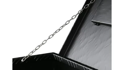 Spec-D Universal 44" Heavy Duty Black Aluminum Tool Box w/ Side Handles, Lock, & Keys                                     - TBOX-ALM06BK - Image 10