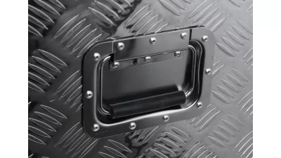 Spec-D Universal 44" Heavy Duty Silver Aluminum Truck Tool Box w/ Side Handles, Lock, & Keys                                     - TBOX-ALM06 - Image 7