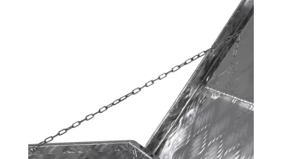 Spec-D Universal 44" Heavy Duty Silver Aluminum Truck Tool Box w/ Side Handles, Lock, & Keys                                     - TBOX-ALM06 - Image 10