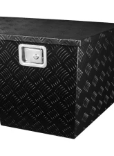 Spec-D Universal 15~29" Heavy Duty Black Aluminum Truck Trailer Tongue Tool Box w/ Lock & Keys                                     - TBOX-ALM09BK - Image 10