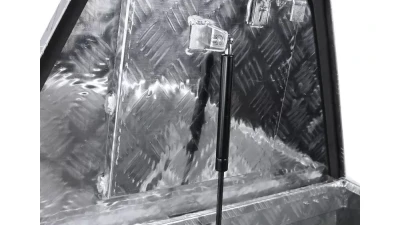 Spec-D Universal 15~29" Silver Heavy Duty Aluminum Truck Trailer Tongue Tool Box w/ Lock & Keys                                     - TBOX-ALM09 - Image 10