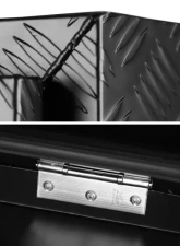 Spec-D Universal 36" Heavy Duty Black Aluminum Underbody Truck Tool Box w/ T-Handle Latches, Locks, & Keys                                     - TBOX-ALM11BK - Image 7